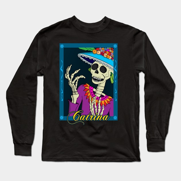 Catrina Long Sleeve T-Shirt by illegitima